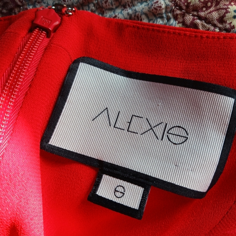 Revolve Alexis Staz Mini Dress Red Size Small Cocktail Party Womens‎ - Picture 8 of 9